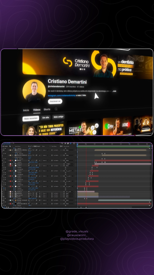 Abertura de vídeo pra Youtube